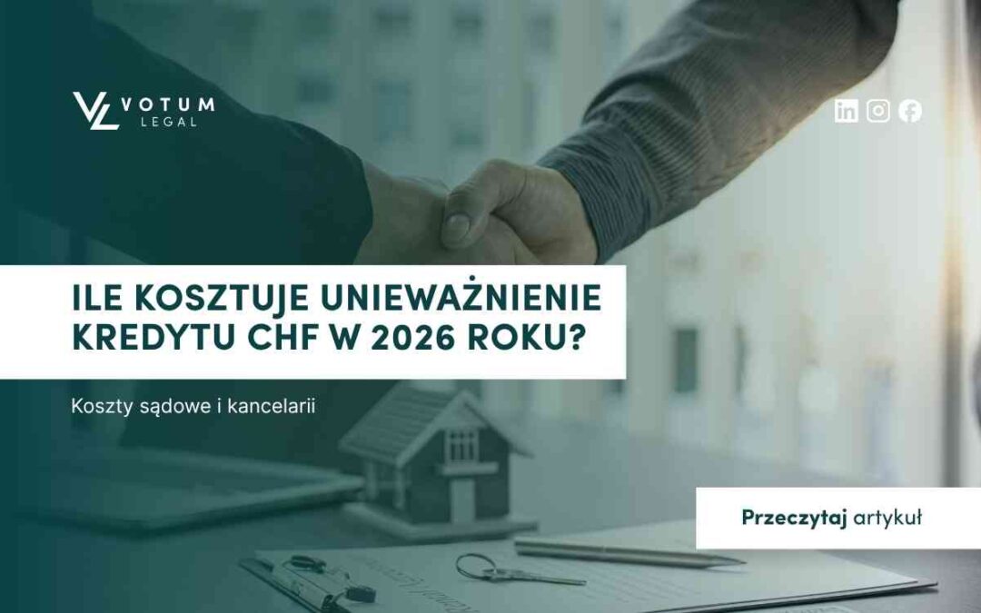 grafika "ile kosztuje uniewaznienie kredytu frankowego w 2026 roku?"